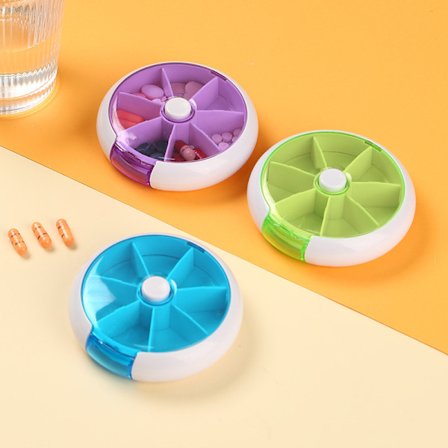 3 pakke pilleorganisator ugentlig, pilleæske 7 dage 3 gange medicin Pi