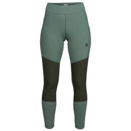 8848 Altitude Women's Athina Tights Women hiking trousers Green 36