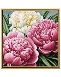 Diamond Painting Pfingstrose