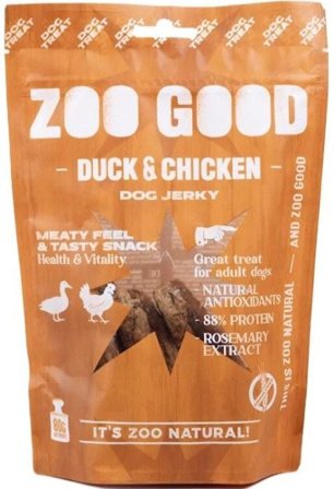 Zoo Good Jerky Chicken & Duck 80 g