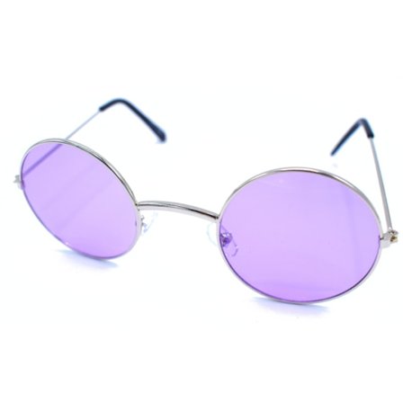 Lilla runde solbriller