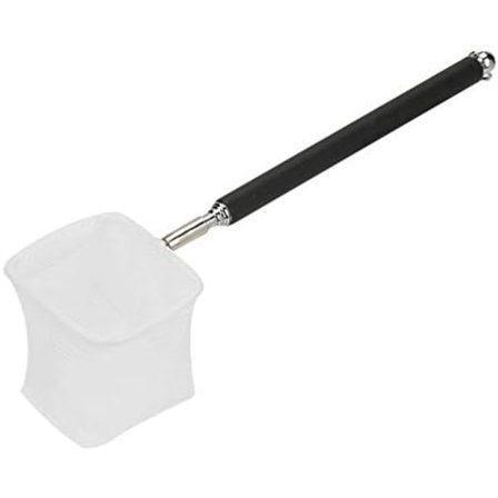 Bärbart Fiskenät Justerbart Fiskenät Mini Fiskenät Säkert Fånga eller Släpp Fisk Lossningsnät med Teleskophandtag