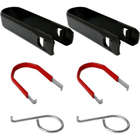 6 stk. Hjulboltdæksfjernelsesværktøj, Boltdæksfjernelseskroge