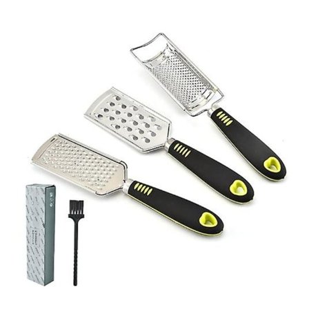 3 kpl Juustohöylä Manuaalinen Raastin Ruostumattomasta Teräksestä Höylä Juustoraastin Keittiötyökalu