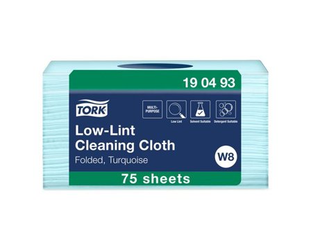 TORK Rengöringsduk Precision turkos W8 75/fp - Lyreco - Städ och hygien - Toalettpapper och torkpapper - Industritork