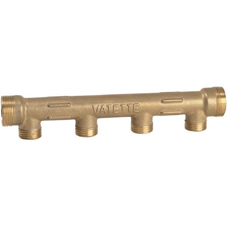 Vatette 1875807 Fordelerrør M28 x1,5 mm, c/c 50, G15 4-rør, Installation