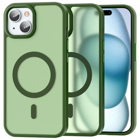 ColorPop iPhone 15 Plus/14 Plus Skal CH MagSafe Matt Grön