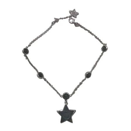 Gucci Vintage Pre-owned Silver halsband grå, Dam Vintage Smycken, Dam, Storlek: ONE SIZE