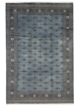 Pakistan Bokhara 2Ply Rug Oriental Dark Grey/Black (Wool, Pakistan)