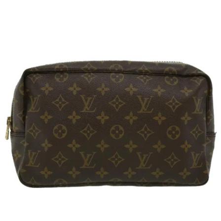 Louis Vuitton Vintage, Brown Canvas Louis Vuitton Trousse Toilette Bruin, Dames, Maat:ONE Size