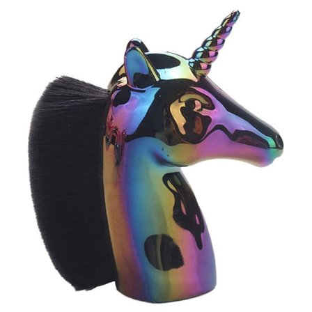 Enhörnings sminkborste Enhörnings concealer blandning foundation färgglad