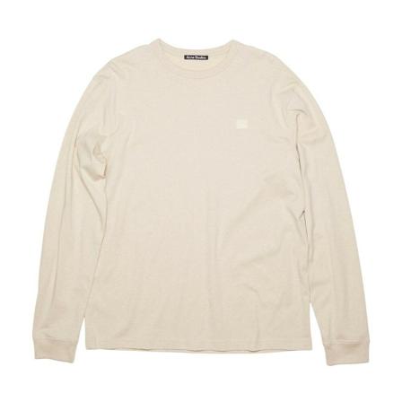 Acne Studios, Long Sleeve Tops Beżowy, Mężczyzna, Rozmiar: S
