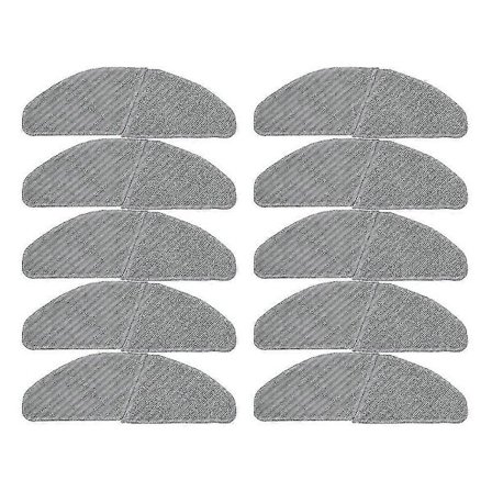 Tvättbara Mikrofibermoppdukar Delar Kompatibla Midea S8+ M7 Pro