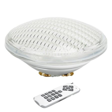 Farverig LED Svømmepølslampe 18W 1800LM Fortykket Glas Undervandslampe til Par56