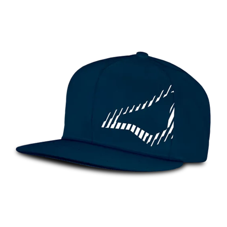 Gorra Lateral Macna Snapback Logo Azul oscuro Ajustable