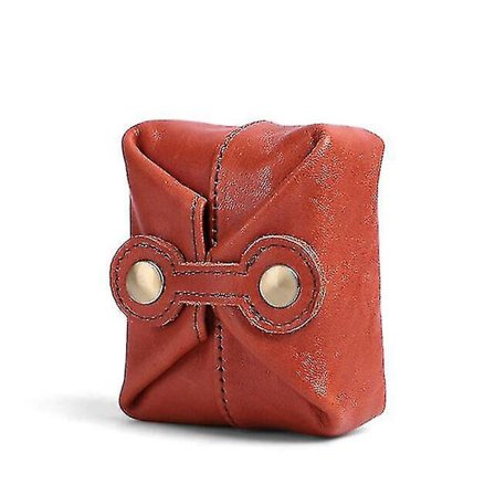 Ekte Lær Myntveske Lommebok For Jenter Mote Liten Penger