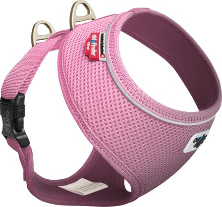 Curli Basic Harness Air-Mesh XS Dog Harnesses & Dog Collars Pink XS