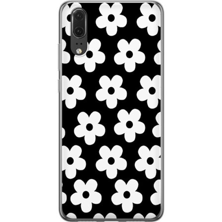 Kompatibelt Mobilskal till Huawei Huawei P20 Blommor