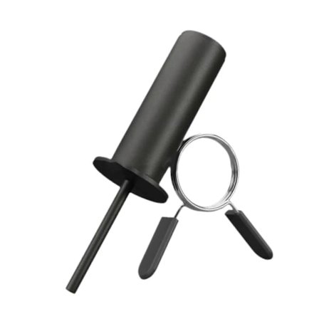 Painopakan tappi Painonnosto Kestävä harjoituspainopakan jatke Tappi Tyyli A Musta ja hopea Tyyli C[co]