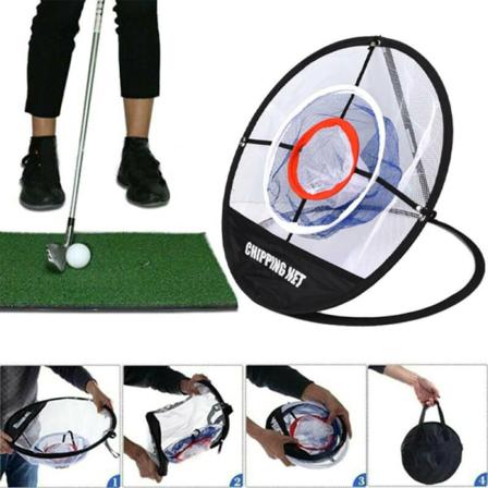 Öva Träning Golf Chipping Pop-up Pitching Bärbar Hjälpväska