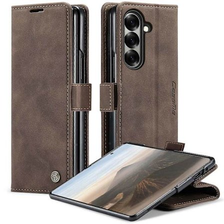 Kompatibel med Samsung Galaxy Z Fold7 5G Wallet Case CASEME 013 Series PU Læder Telefon Cover Stand-WELLNGS