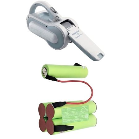 Akku Tyhjiö Black+Decker Pivot PV1205B:hen