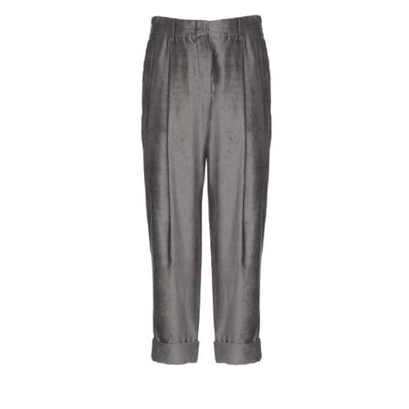 Brunello Cucinelli, Trousers Grijs, Dames, Maat:S
