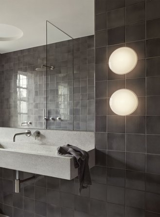 AJ Eklipta vegglampe/taklampe Ø22 - opal