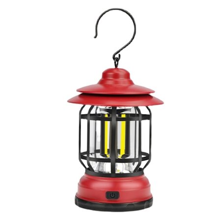 LED Camping Lantern riippuva telttavalo Retro kannettava lamppu