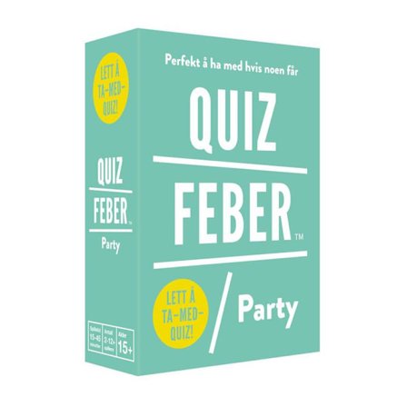 Selskapsspill Quizfeber - Party (NO)