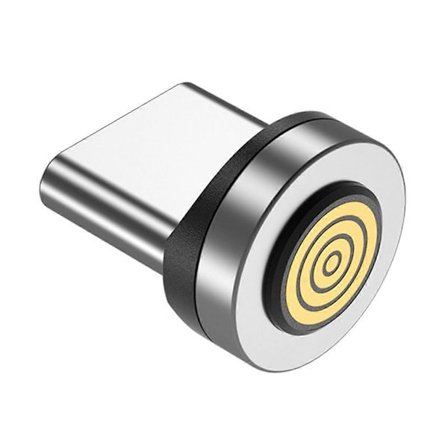 7-Pin Typ C Magnetiska Pluggar Snabbladdningskabeladapter för Magnetisk Laddare 360° Rotation