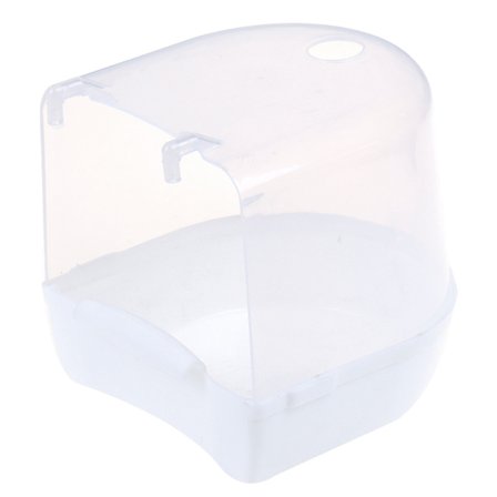 Plast Fågel Vattenbadkar Box Badkar Papegoja För Parakit Hängning