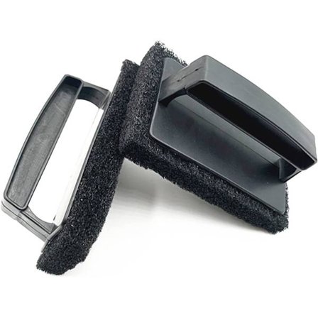2 st bakplåtsrengörare, snabb rengöring av svarta stensbakplåtar och grillar, gjutjärnsgrytborstar för rengöring av ugnar, galler, spisar etc.