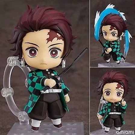 Demon Slayer -hahmo PVC-toimintahahmo Tanjiro -figuuri lelut Kamado Tanjiro -figuuri (kamado Tanjiro)
