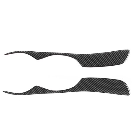 1 Pari Hiilikuitu Päävalon Silmäluomet Kulmakarvat Trim Auton Muokkaus Sopii IS 1998‐2005