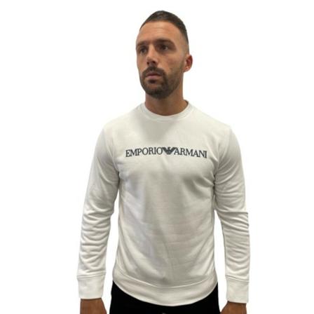 Emporio Armani Sweatshirts Hvid, Herre