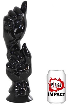 Fist Impact Two Hands 34 cm