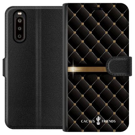 Yhteensopiva Lompakkokotelo Sony Sony Xperia 10 II Cactus and Friends – NightQuilt