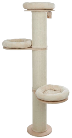 KerblPet - Dolomitt tårn klatretre 187cm Beige - Katt - Kloretre og kloremøbler - Kloremøbler og kloretønner - ZOO.no