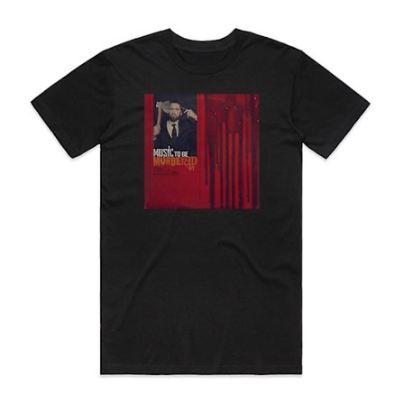 Eminem-musik som ska mördas av 1 T-shirt Svart