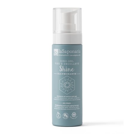 LA SAPONARIA Costituzionale Viso Idro-gel viso illuminante shine 50ml - Gel viso illuminante