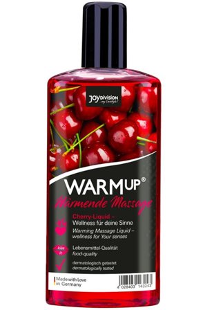 Joydivision Warm-up Massage Oil Cherry 150ml - Woome.pl