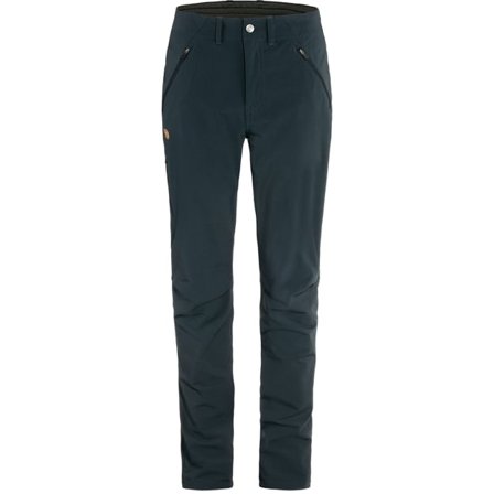 Fjällräven Abisko Trail Stretch Bukser 36/LONG - female - Dark Navy - Trekking Bukser
