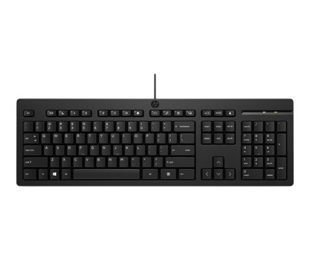 HP 125 USB Wired Keyboard UK