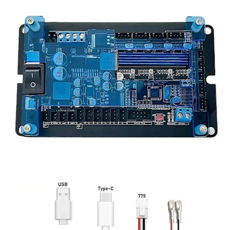 USB GRBL Controller Driver Board 3 Akse Stepper Motor Dobbelt Til CNC Gravering