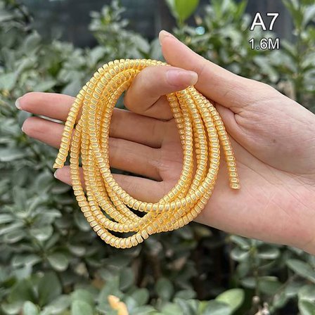 1,6 m spiralladdare kabel sladdskydd Antibrott fjäderskydd