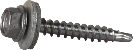 ESSVE 63723 Farmerskrue 4,8 x 35 mm, 6 K-hette, BS, RF, 250-pakning, Innfesting