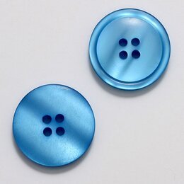 Knapp blå