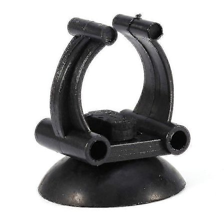 20 stk. Akvarium Sugekop Fastgørelseskop Til Luftslange Rør Kabelholder (sort)