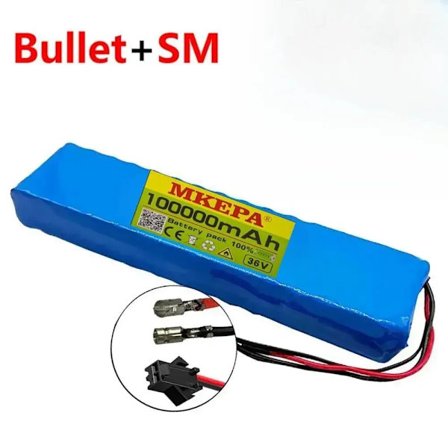 36V 100000mAh 36v elektrisk scooter batteri Lithium elektrisk scooter 500W elektrisk scooter batteri 36v 10s2p batteri